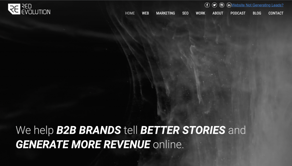 Red Evolution - B2B content marketing studio/agency