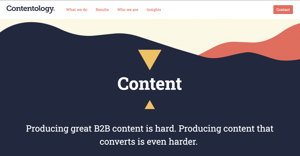 Contentology - B2B content marketing studio/agency