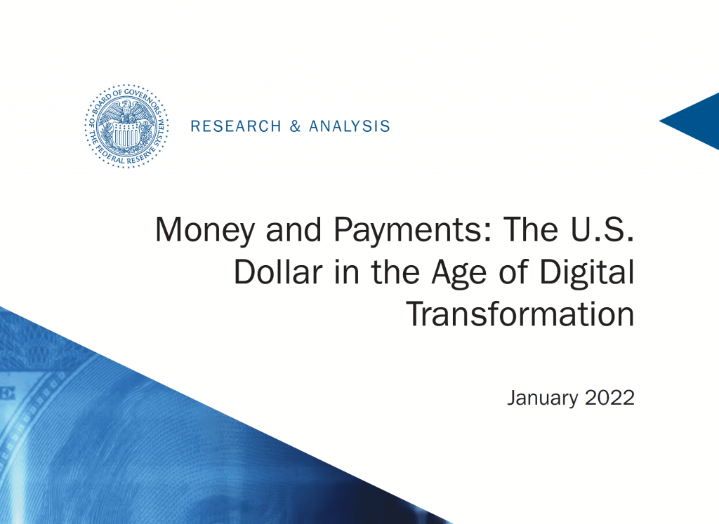 Federal Reserve Banking & Payments White Paper
