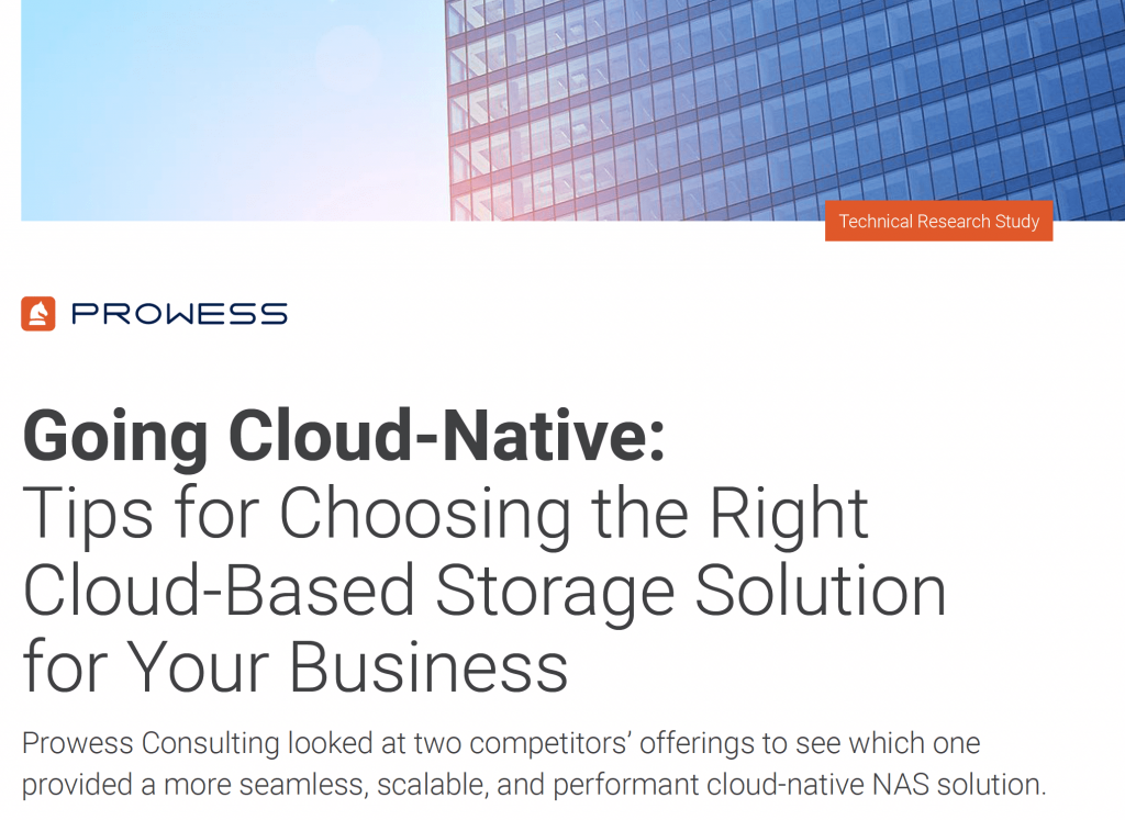Prowess cloud white paper
