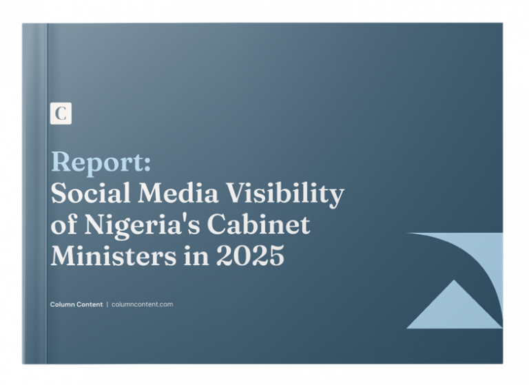 Nigeria Cabinet Social Media Visibility Report White Paper