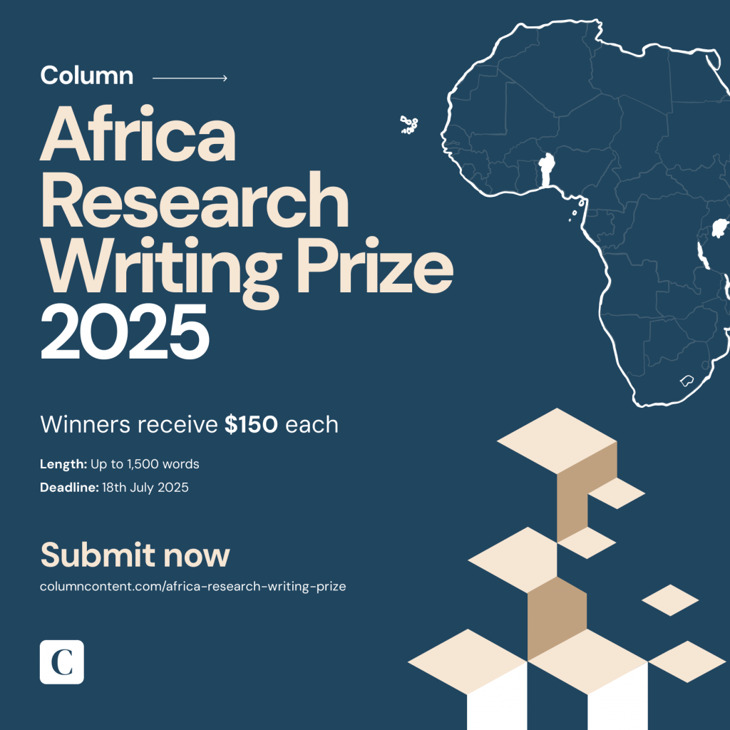 Africa Research Writing Prize 2025
