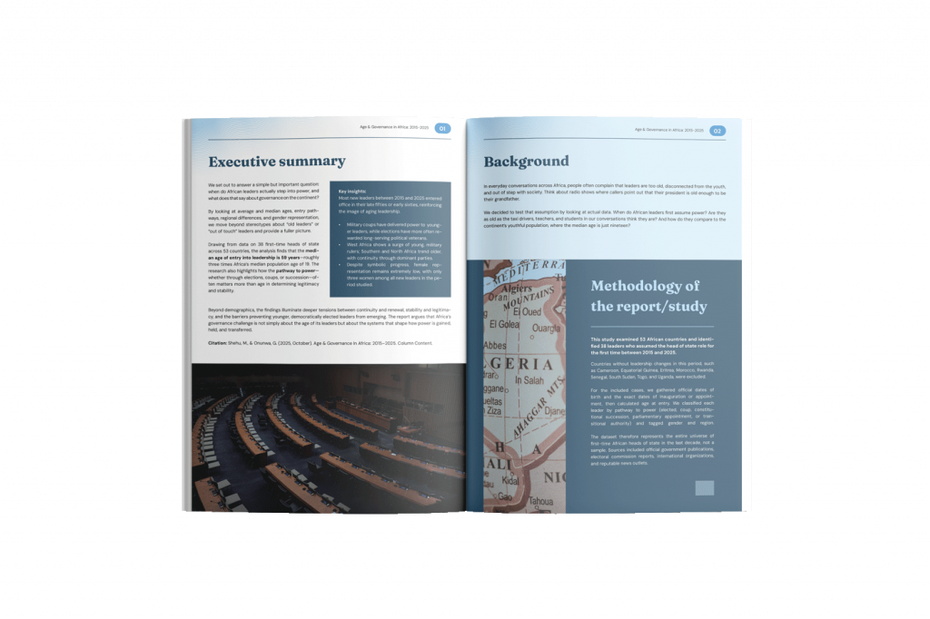 Age & Governance in Africa 2015-2025 (Key Figures)