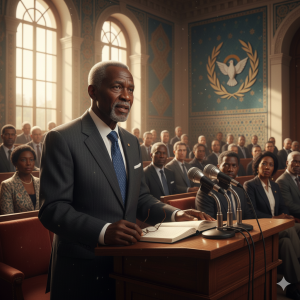 An old aged man in government