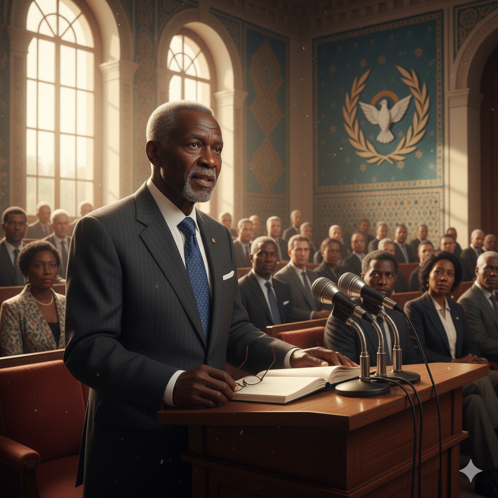 An old aged man in government